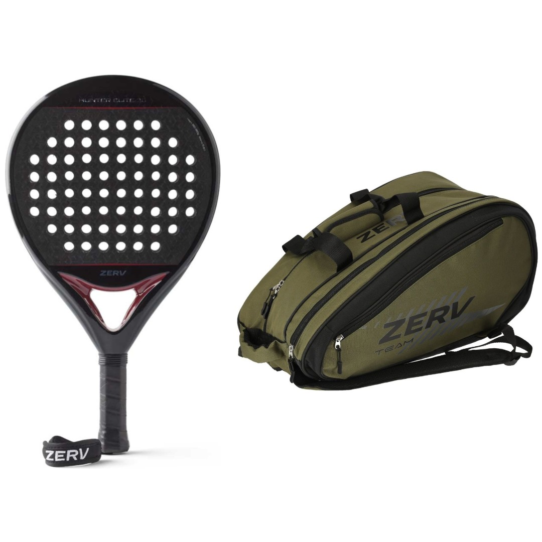 ZERV Hunter Elite 2.0 Padelbat med Taske